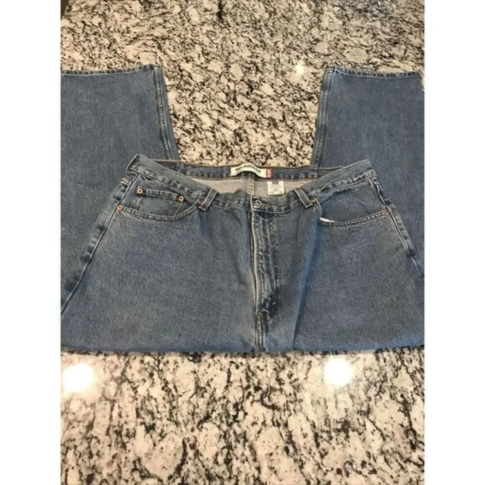 Vintage‎ LEVI'S 550 Relaxed Fit 42x30 Blue Jeans